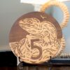 Rimu Five Cent Wall Art (240mm x 18mm) - Image 2