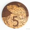 Rimu Five Cent Wall Art (240mm x 18mm)