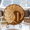 Rimu One Cent Wall Art (240mm x 18mm) - Image 2