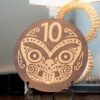 Rimu Ten Cent Wall Art (240mm x 18mm) - Image 2