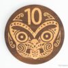 Rimu Ten Cent Wall Art (240mm x 18mm)