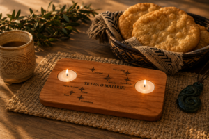 Te Iwa O Matariki Candle Holder - Mataī