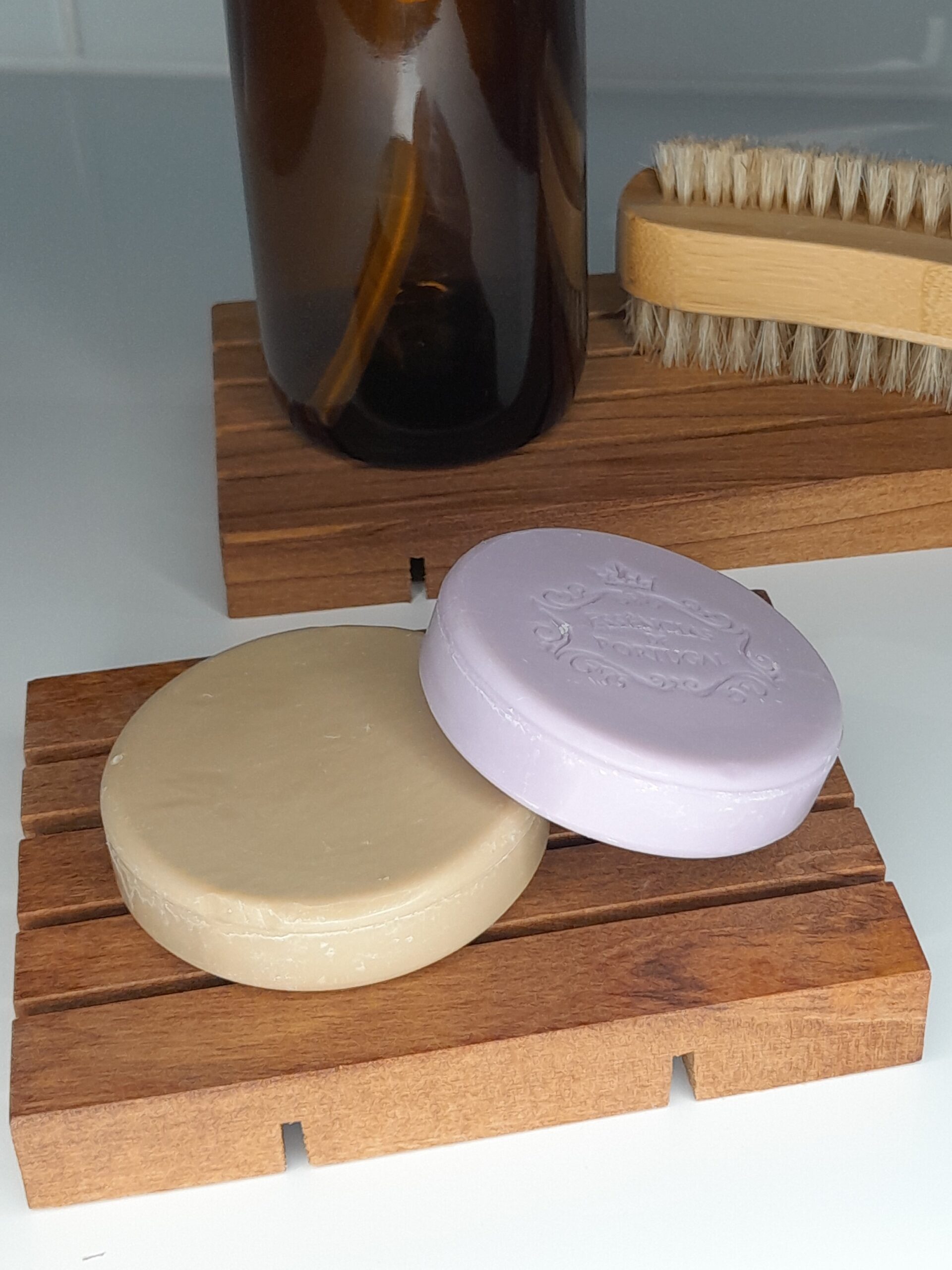 NZ Mataī Soap Dish Large and Small Set KJ Creations NZ