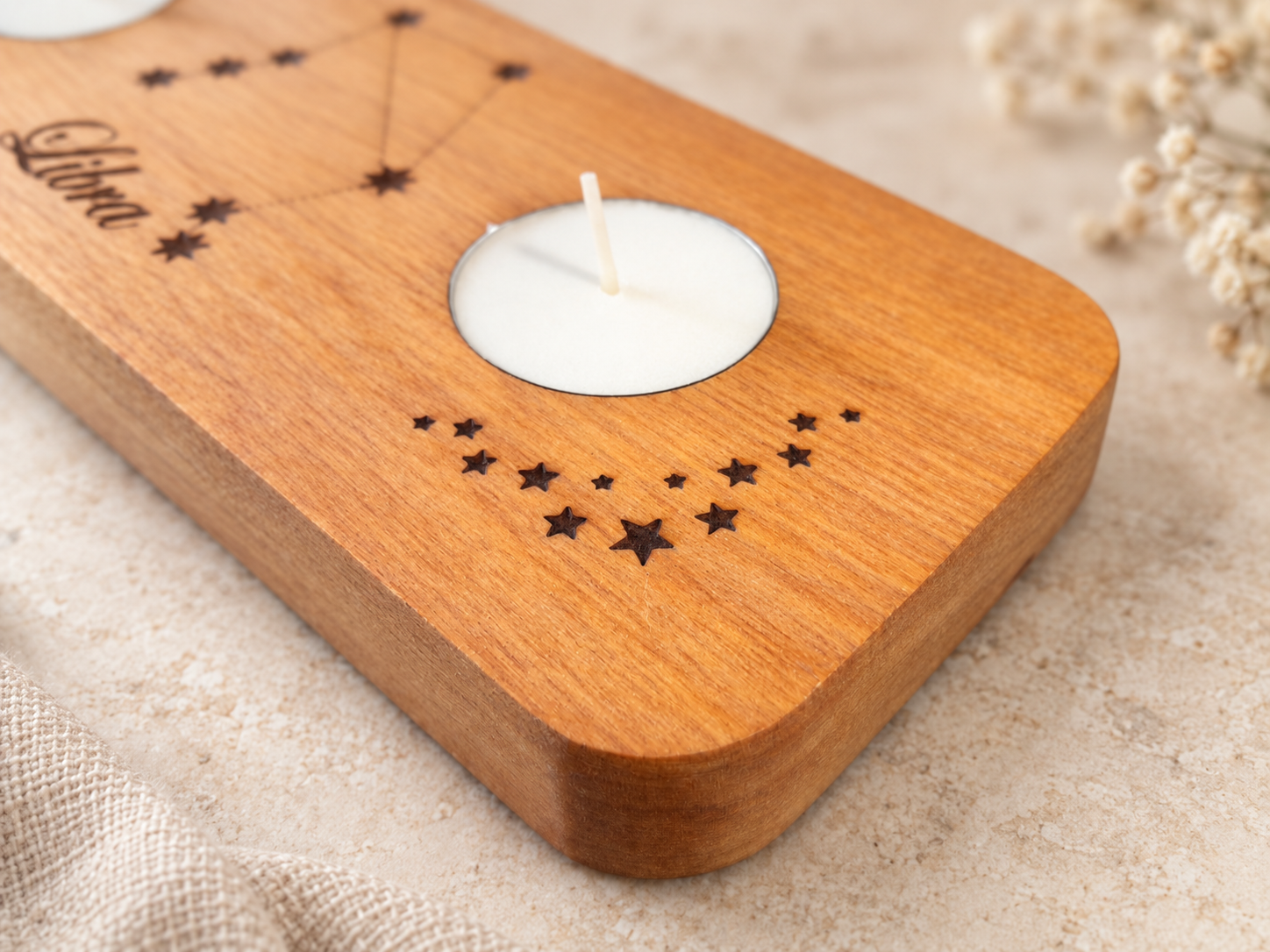 Matai Zodiac Tealight Candle Holder - Image 2